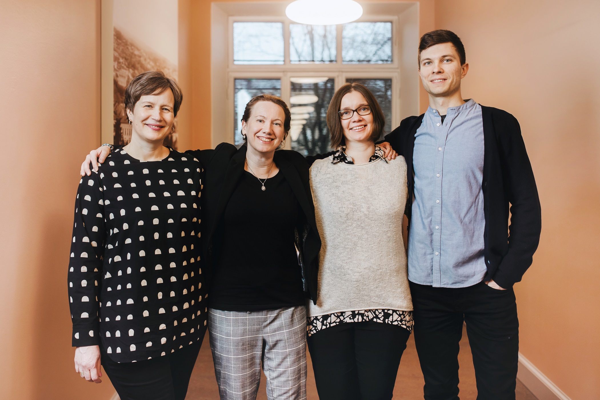 Research group at the University of Helsinki:: Ulla Buchert, Anne Kouvonen, Laura Kemppainen ja Nuriiar Safarov.